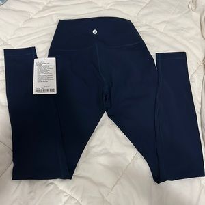 NWT navy blue lululemon leggings
